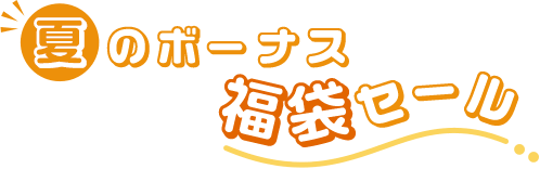 夏のボーナス福袋セール