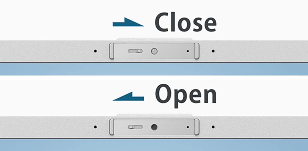 プライバシーカメラシャッター