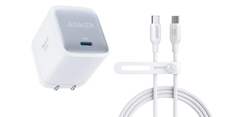 Anker Nano II 65Wケーブルセット