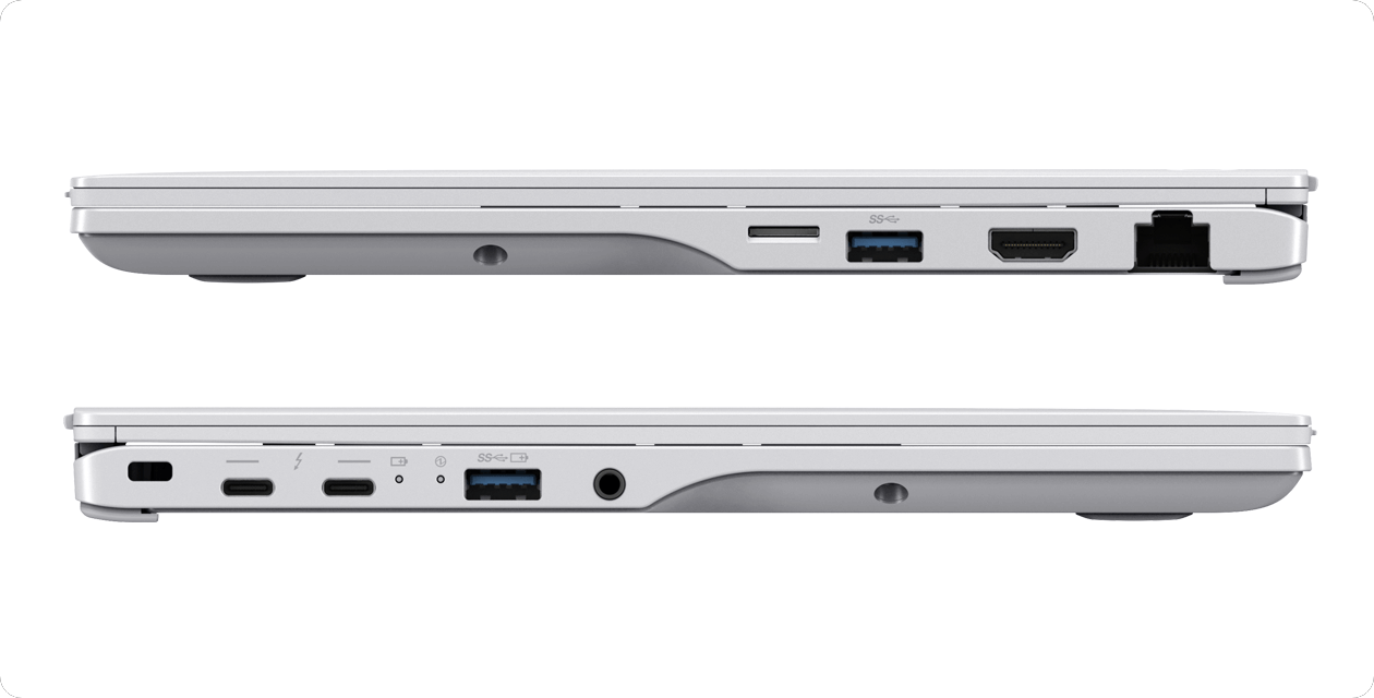 豊富なインターフェース