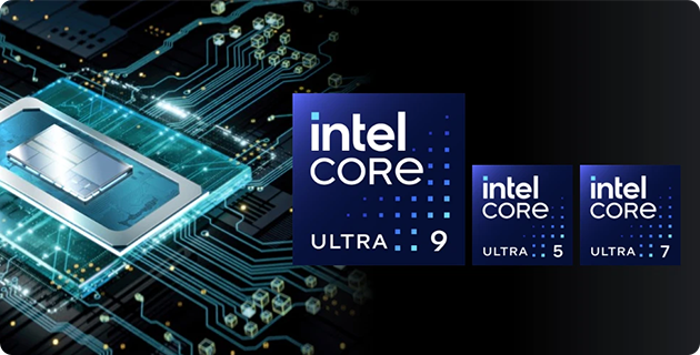 最高峰のCore Ultra 9 プロセッサー搭載