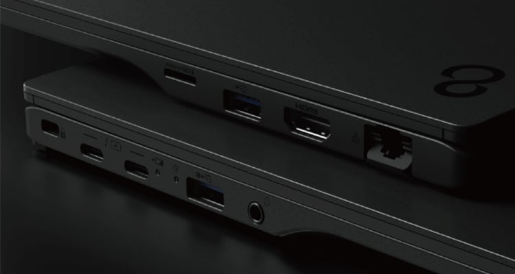 豊富なインターフェース