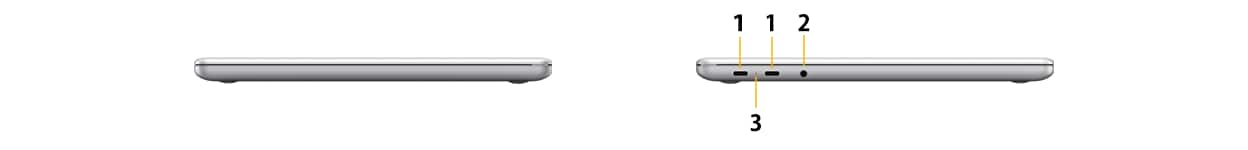 パソコン本体側面