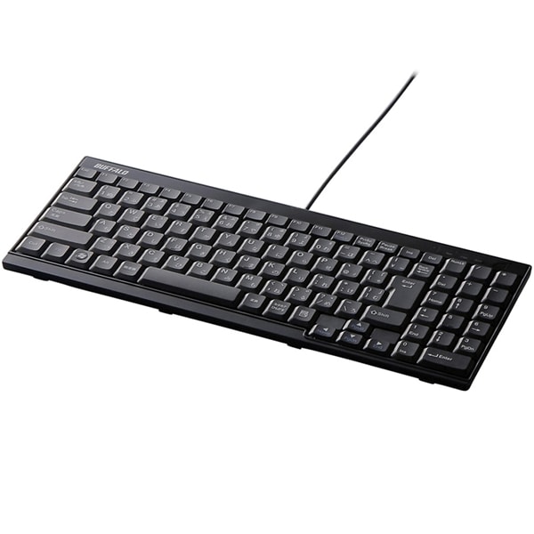 メカニカルキーボード USB接続 ブラック USB接続 有線スリムキーボード ブラック BSKBU14BK | 78815400