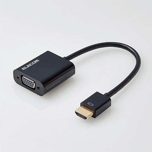 変換アダプタ/HDMI - VGA/ブラック AD-HDMIVGABK2 | 78815318