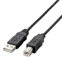 USBケーブル ABタイプ/1.0m(ブラック) USB2-ECO10 | 78815300